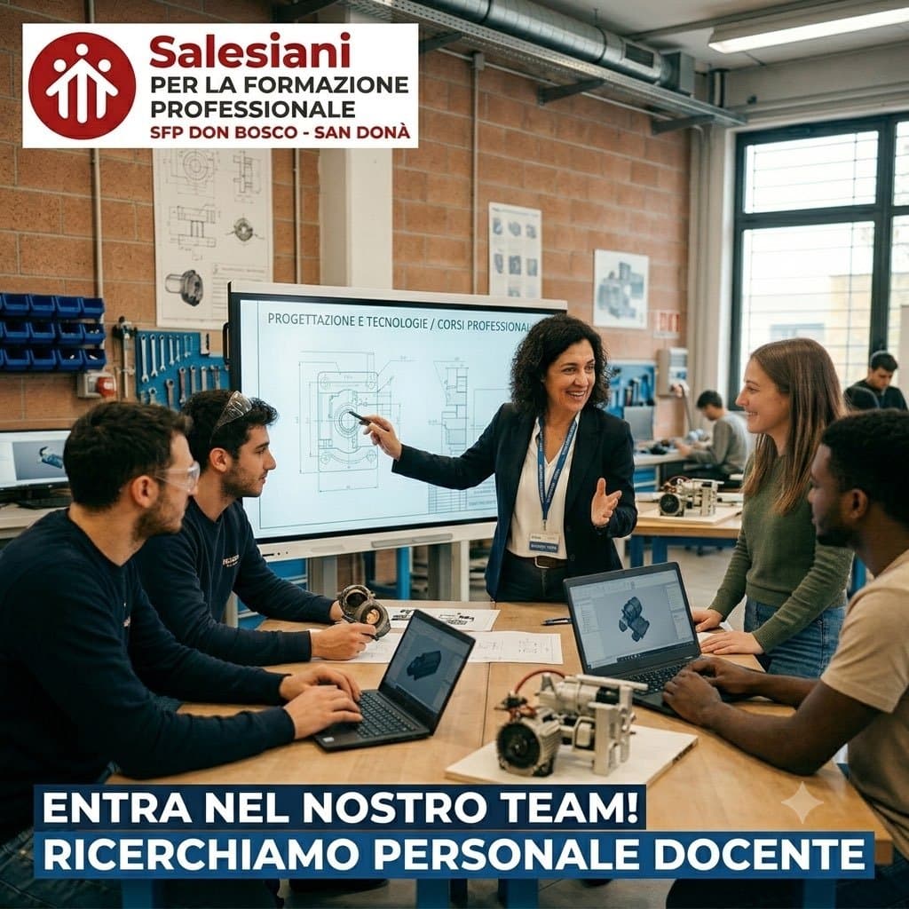 Posizioni aperte: Insegnante di Matematica e Fisica.