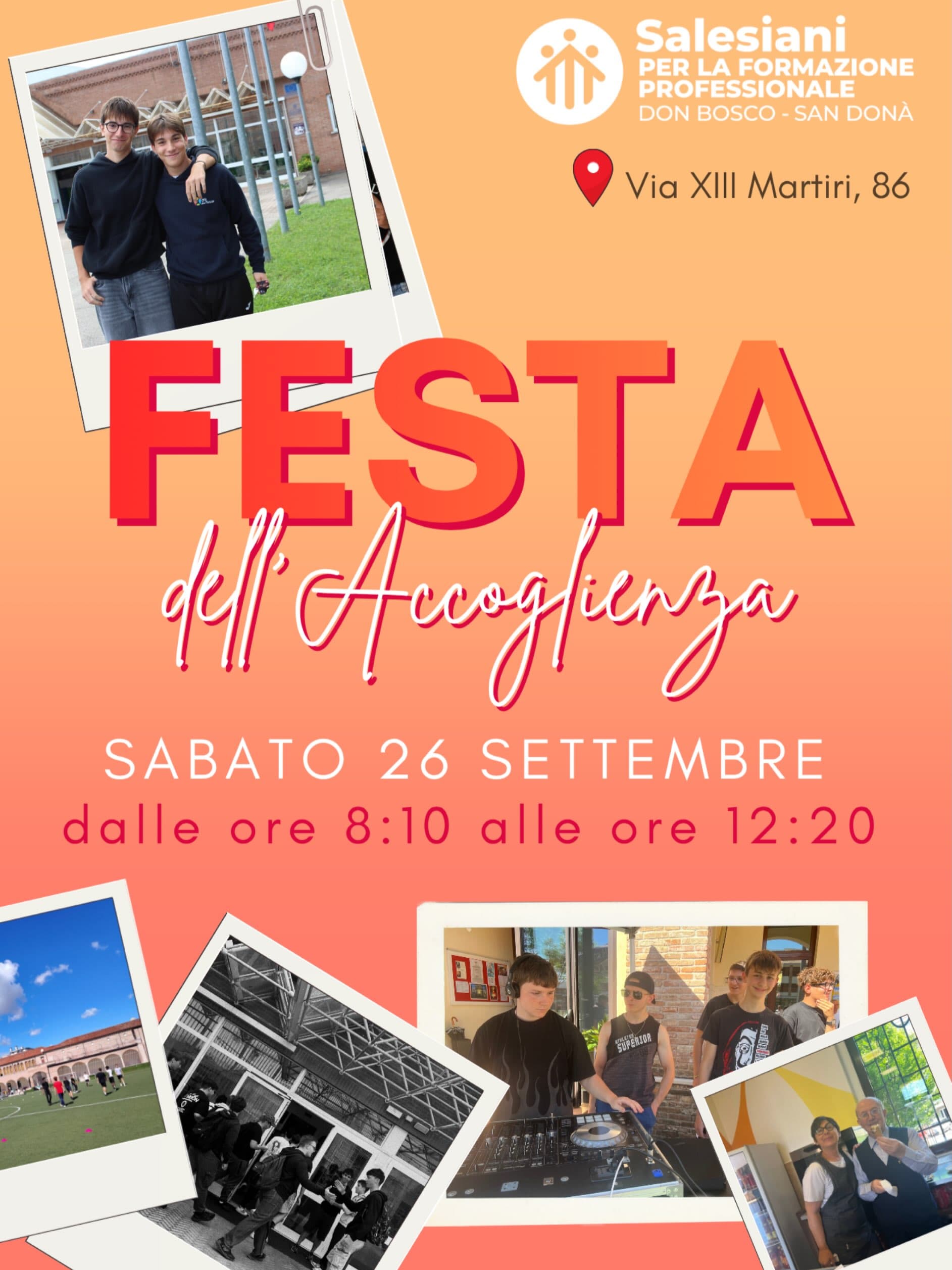 FESTA DELL’ACCOGLIENZA ✨
