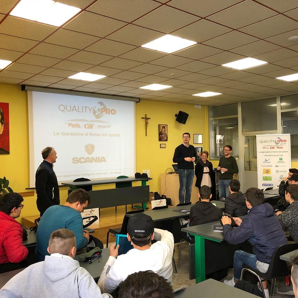 Incontro con Scania